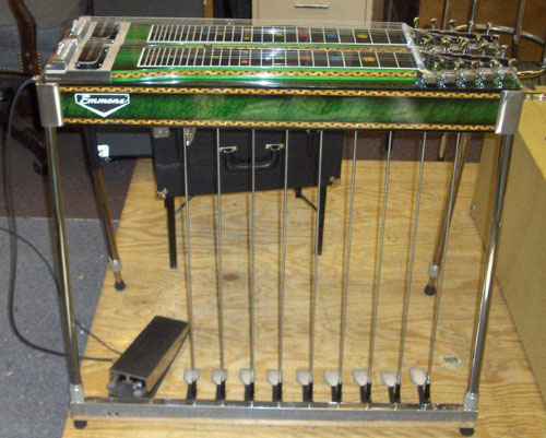 weight of d-10 emmons steel guitar out of the case